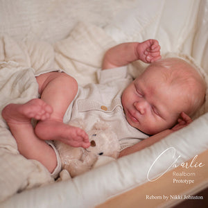 ^*Realborn® Charlie Sleeping (19" Reborn Doll Kit)