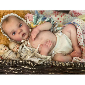 *Drew Ann Awake, by Donna RuBert (16" Reborn Doll Kit)