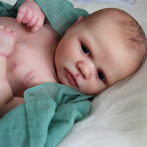 *Realborn® Charlie Awake (19" Reborn Doll Kit)