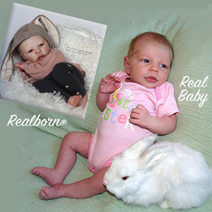 ^*Realborn® Newborn Emmy Awake (19" Reborn Doll Kit)