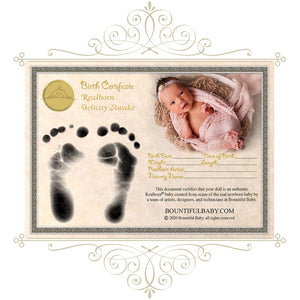 ^*Realborn® Felicity Awake (18.75" Reborn Doll Kit)