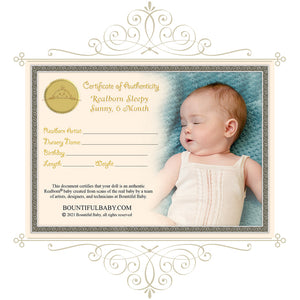 ^* Realborn® Sleepy Sunny - 6 Month (23.5" Reborn Doll Kit)
