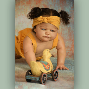 ^*Realborn® Brooklyn Crawling - 8 Month (24" Reborn Doll Kit WITH TORSO)