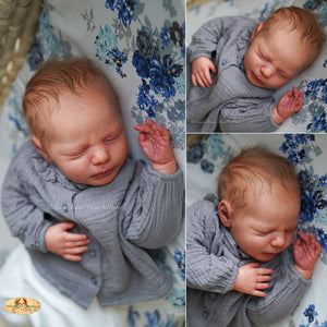 *Realborn® Newborn Emmy Sleeping (19" Reborn Doll Kit)