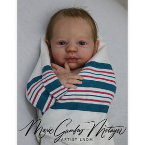 ^*Realborn® Steven Awake (18-19" Reborn Doll Kit)