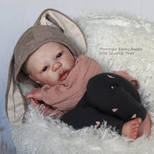 ^*Realborn® Newborn Emmy Awake (19" Reborn Doll Kit)