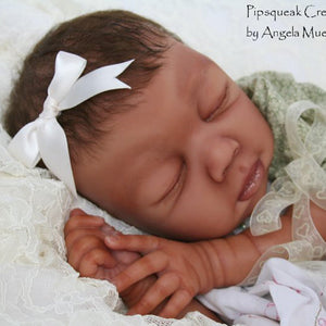 * BIRACIAL Baylee, by Lorna Miller-Sands (21" Reborn Doll Kit)