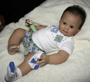*Juan, by Donna RuBert (28" Reborn Doll Kit)