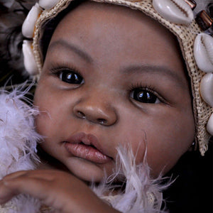 * BIRACIAL Shyann, by Aleina Peterson (19" Reborn Doll Kit)