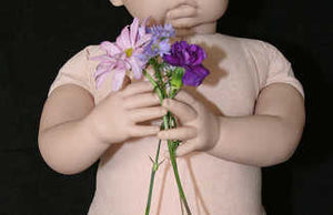 *Tibby SITTING, by Donna RuBert (31" Reborn Doll Kit)