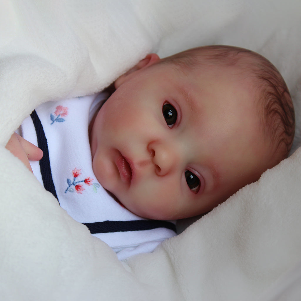 *Drew Ann Awake, by Donna RuBert (16" Reborn Doll Kit)