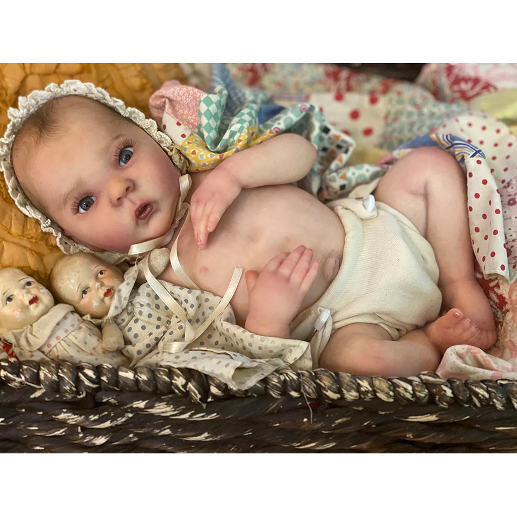 *Drew Ann Awake, by Donna RuBert (16" Reborn Doll Kit)