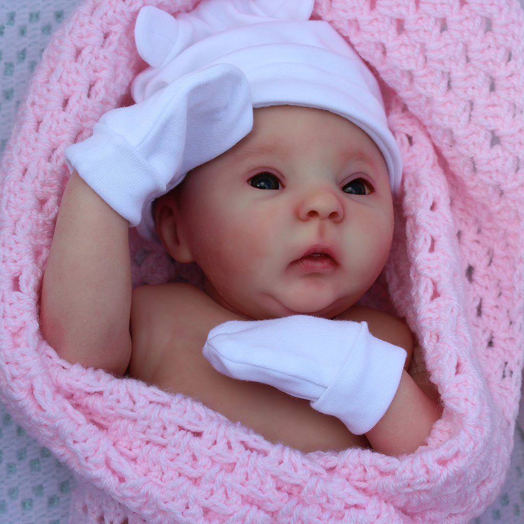 *Drew Ann Awake, by Donna RuBert (16" Reborn Doll Kit)
