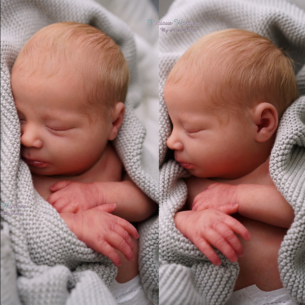 ^*Realborn® Newborn Sage Sleeping (18" Reborn Doll Kit)