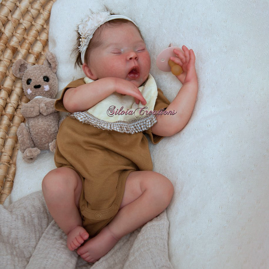 *Drew Ann Asleep, by Donna RuBert (16" Reborn Doll Kit)