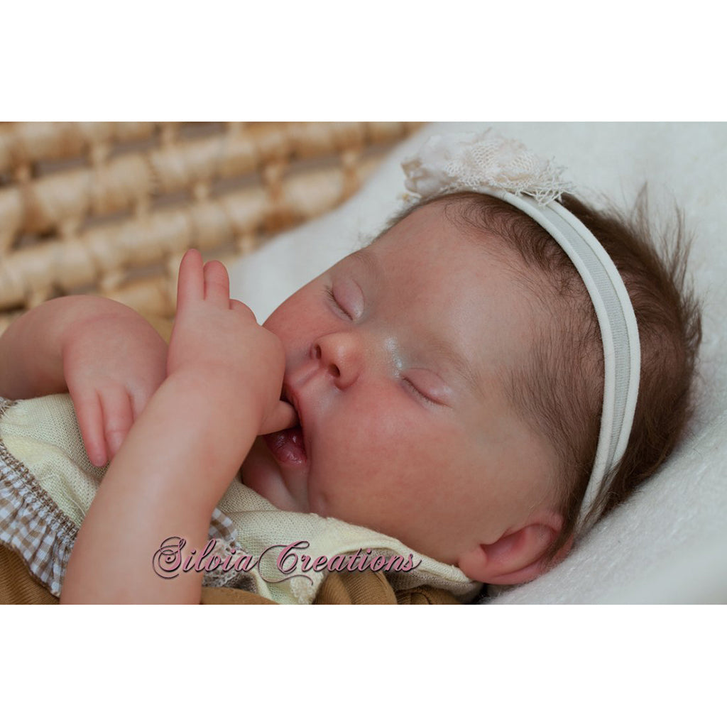 *Drew Ann Asleep, by Donna RuBert (16" Reborn Doll Kit)