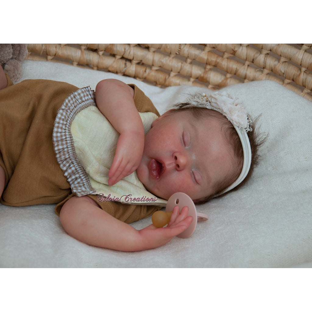 *Drew Ann Asleep, by Donna RuBert (16" Reborn Doll Kit)