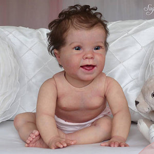 Kenzie, 10 Month Old, by Donna RuBert (25" Reborn Doll Kit) Crawler with Torso)
